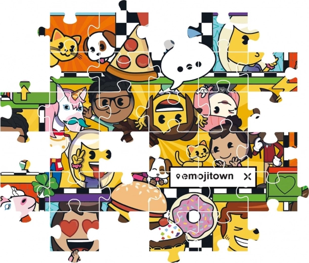 Playful Emoji-filled motif