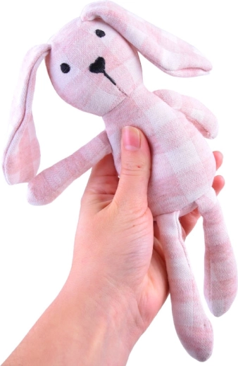 Мекичък плюшен зайчо за гушкане