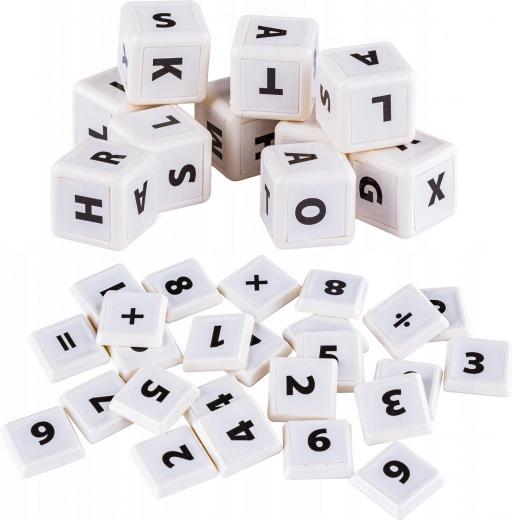 Educational cubes and tiles