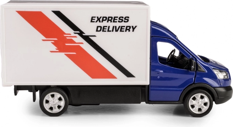 Реалистични детайли и принт Express Delivery