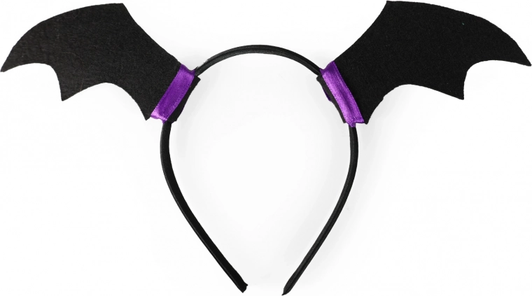 Headband with bat wings