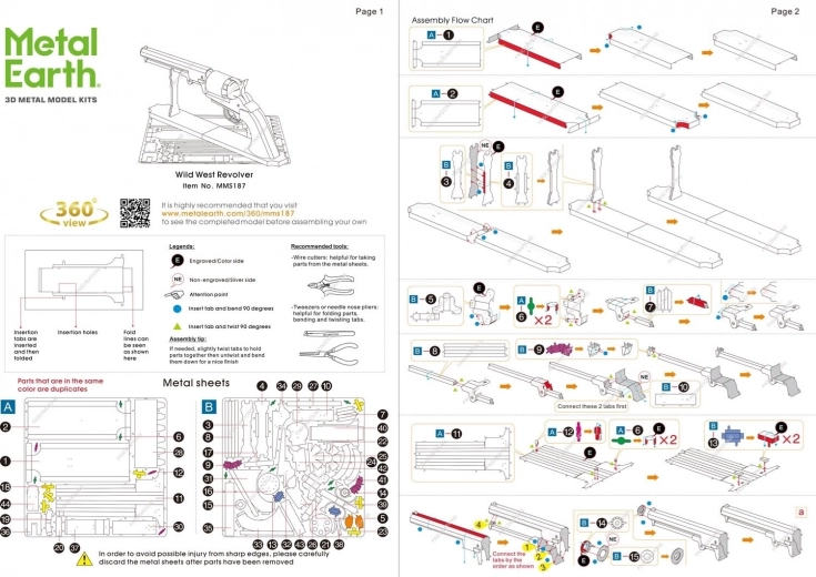 Detailed assembly instructions