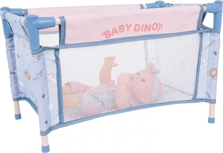 Travel crib with breathable sides
