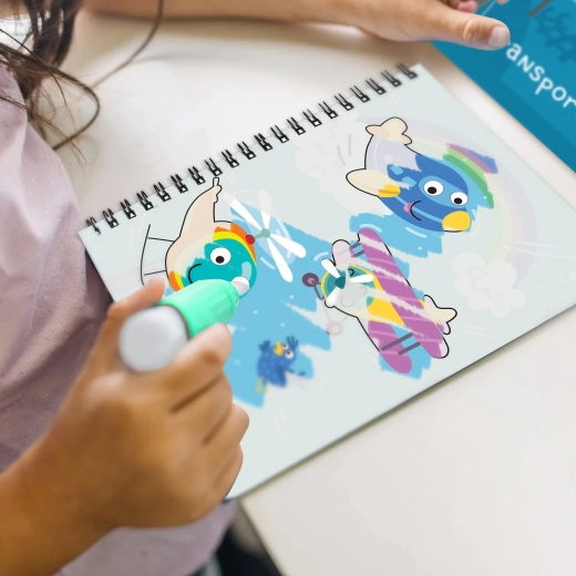 Mess-free painting kids love