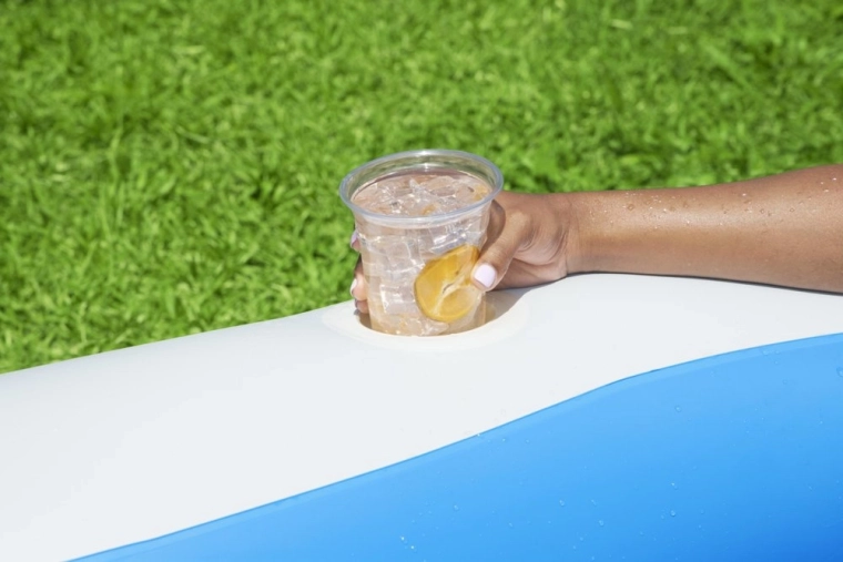 Cup holders within easy reach