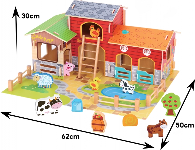 Щедри размери за удобно играене