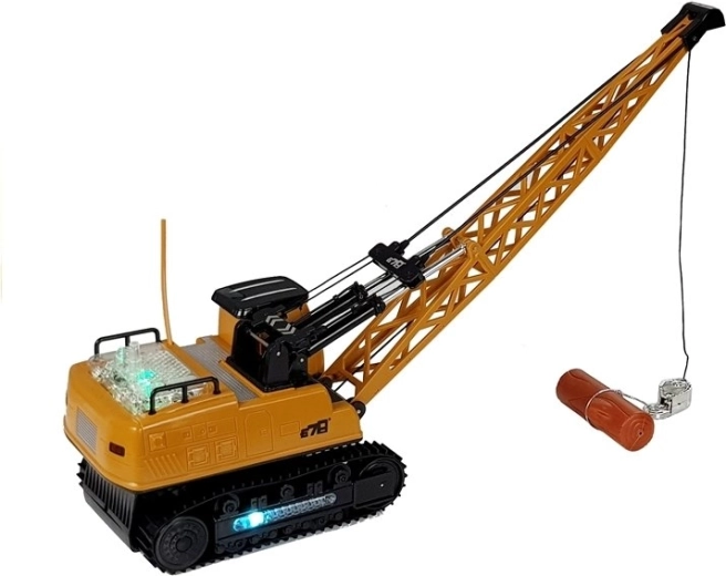 Realistic controls like on a construction site
