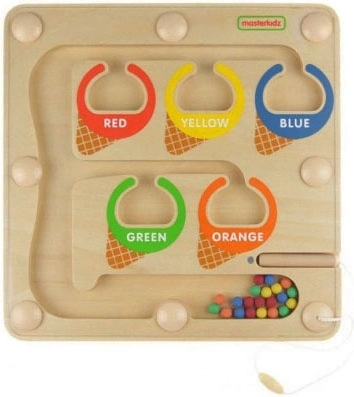 Учене на цветовете чрез игра