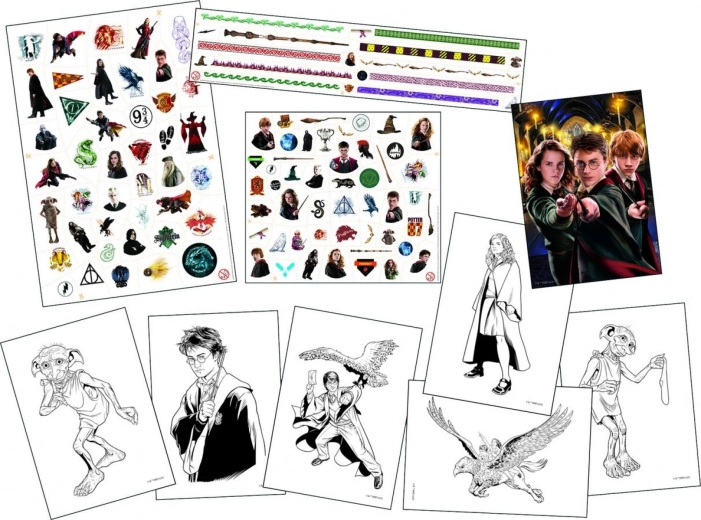 Креативни книжки за оцветяване и плакат