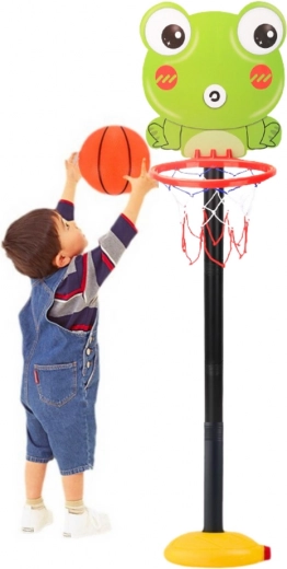 Backboard with frog