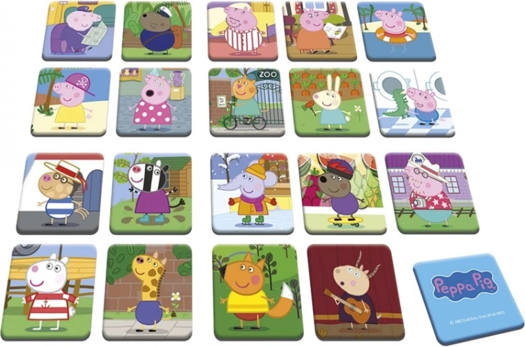 Игра за памет с Peppa Pig
