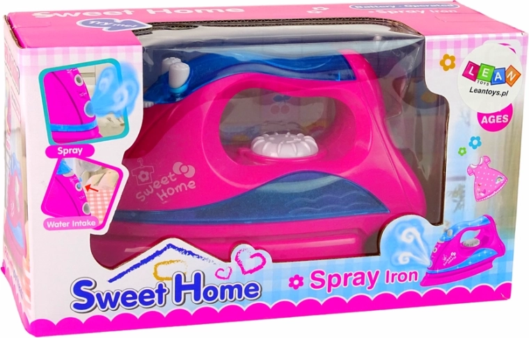 Розово-син дизайн