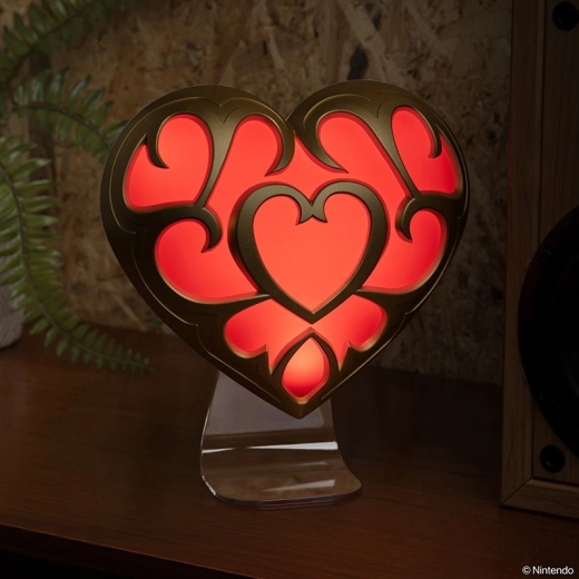 Red LED glow for a cozy atmosphere