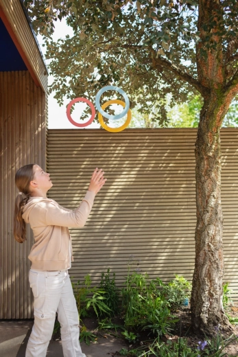 Suitable for play outdoors and at home