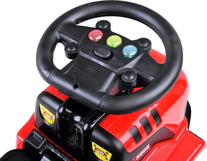 Melodies and light effects in the steering wheel