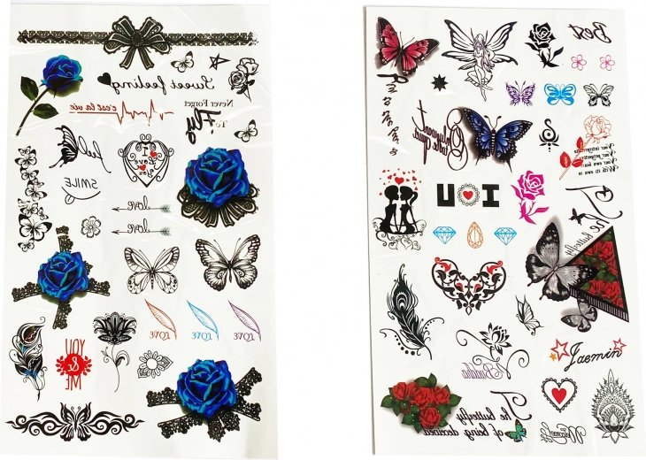 Пъстри момичешки мотиви на един лист