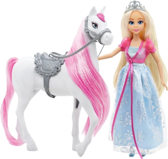 Конче с юзда и седло