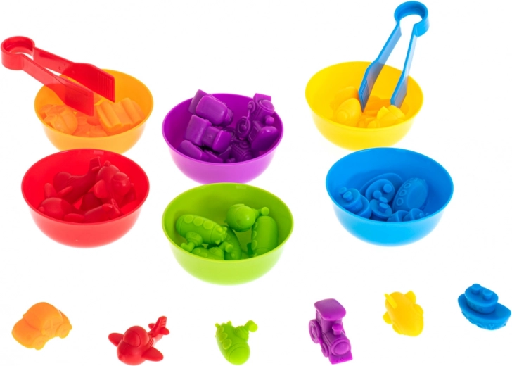 Сортиране по цветове и първи стъпки в броенето