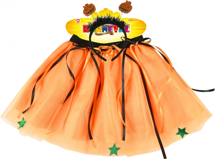 Очарователна тюлена пола с хелоуинска визия