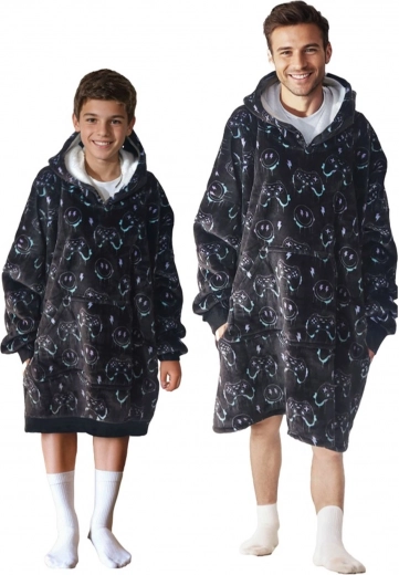 Удобна oversize кройка с голяма качулка