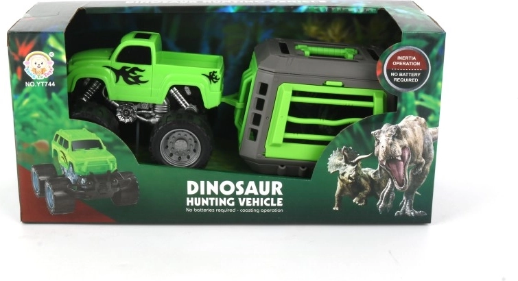 Cage for safe dinosaur transport