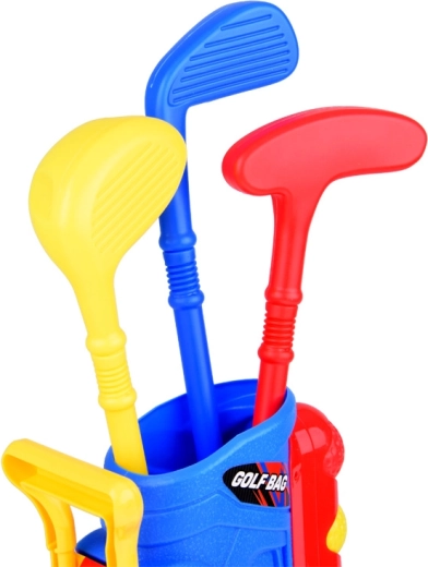 Three colorful clubs for small hands