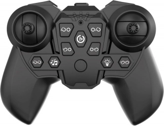 Comfortable remote control with quick access to functions