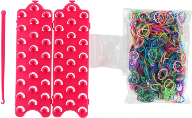 600 цветни силиконови ластика