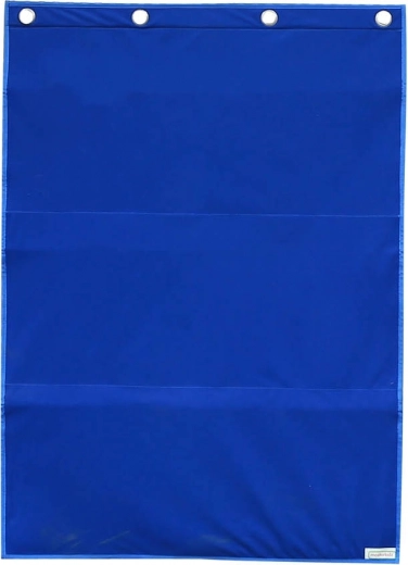 Three rows of pockets for maximum use