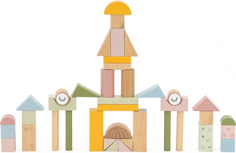 Цветни кубчета в комплекта