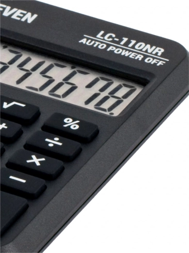 Clear 8-digit display and basic functions