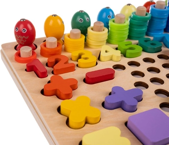 Учене чрез игра: числа, цветове и форми