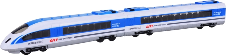 Реалистичен високоскоростен влак със светлини