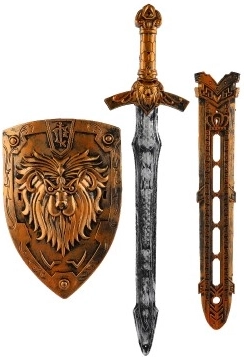 Безопасен пластмасов меч 55 см