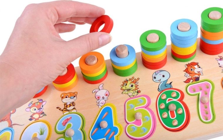 Учене на числа чрез игра