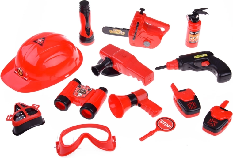 Пълно оборудване за малки пожарникари
