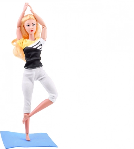 Реалистични йога и фитнес пози