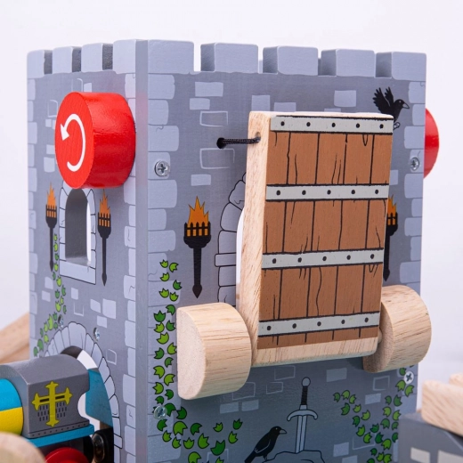 Функционален падащ мост с лебедка