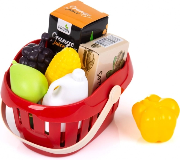 Кошница и хранителни продукти за пълноценна игра