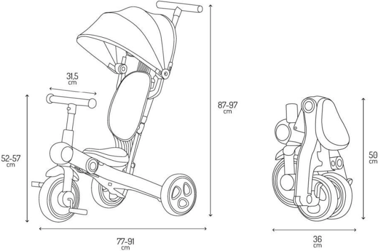 Multifunctional tricycle