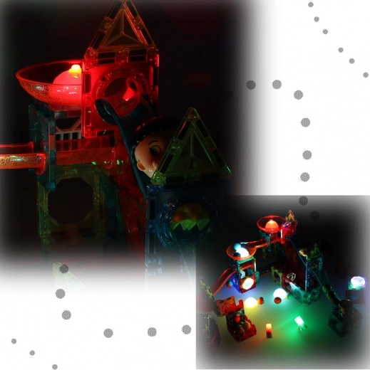 Светещи топчета и блокове за магическо зрелище