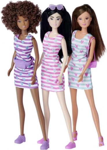Trendy outfits and matching accessories