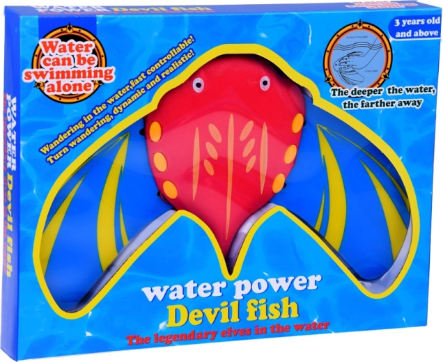 No batteries, powered by water