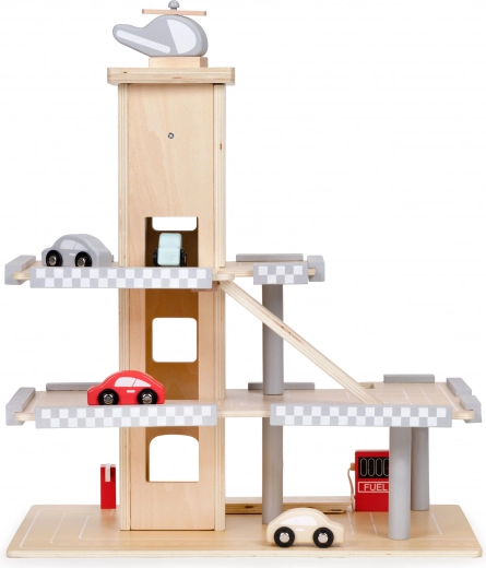 Колички, хеликоптер и аксесоари в комплекта