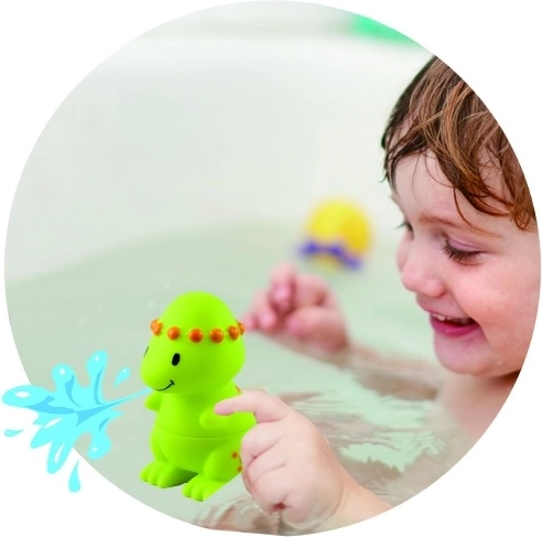 Забава с пръскане във ваната