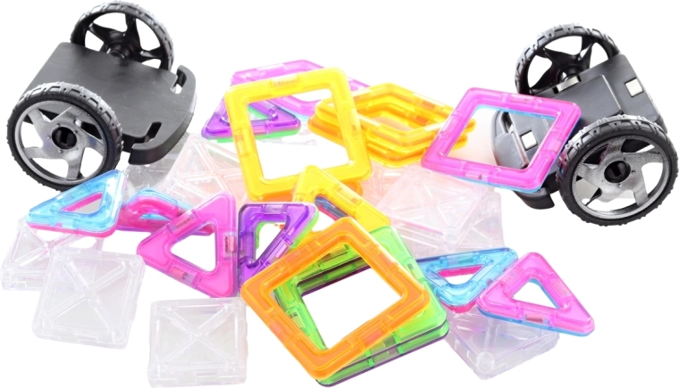 Magnetic geometric shapes