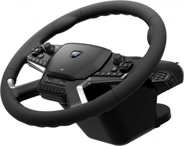 Full-size realistic wheel with 1800° rotation