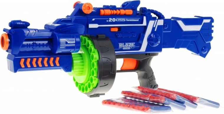 Барабанен пълнител за 20 стрели