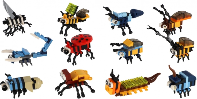 Микс забавни мини бръмбари