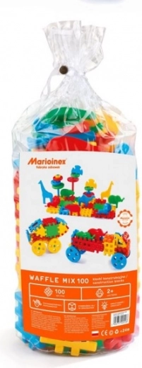 100 colorful pieces for limitless imagination